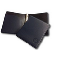 Custom Genuine Leather Letter Size 3 Ring Binder (Debossed)